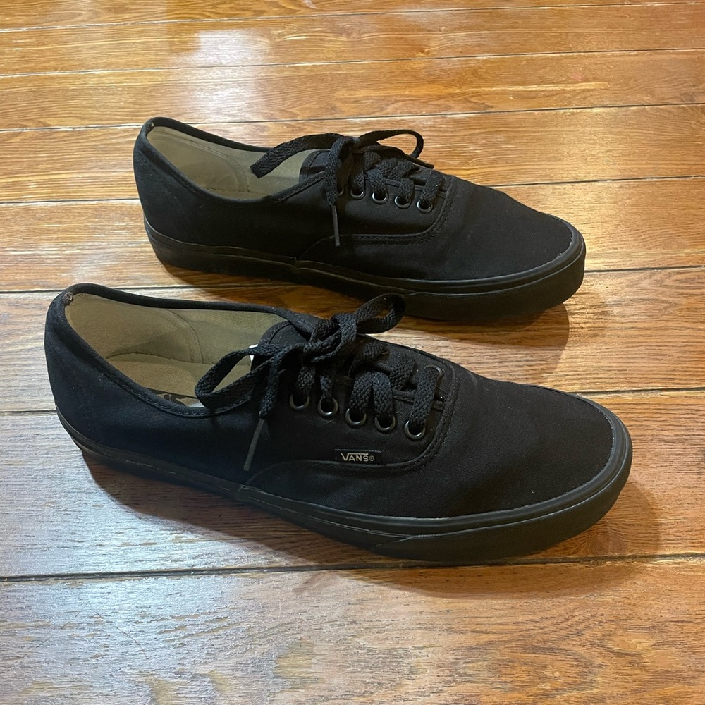 Vans Atwood Low Black Mens Skateboarding Shoes Size 11.5